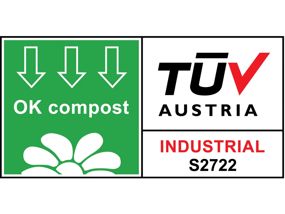 TÜV Austria OK Compost Industrial S2722 certification mark
