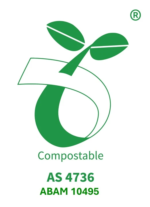 ABA Industrial Compost AS4736 certification mark