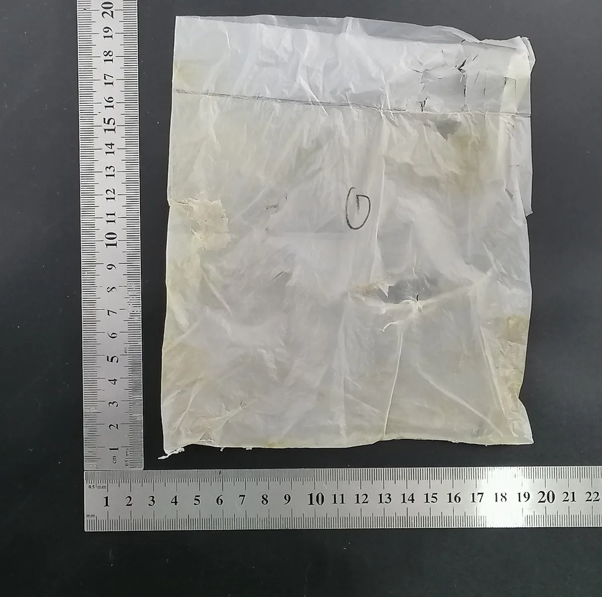 WK4 — Softening stage of Earthya film decomposition